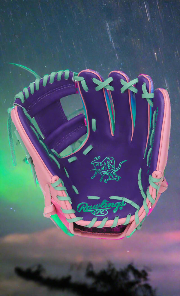 Rawlings Heart of the Hide Fun Burst Series 11.5" PROR204-2PUP Baseball Glove