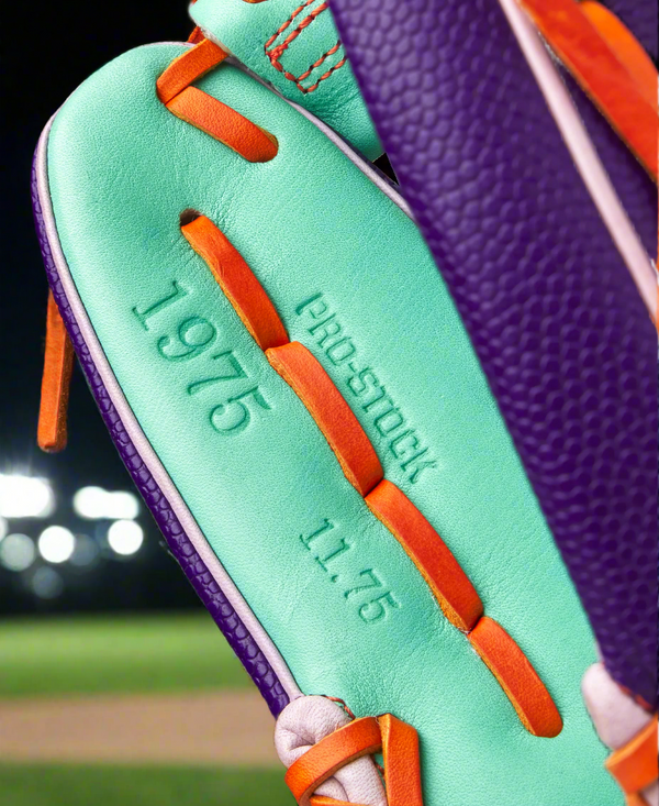 Close-up of the inside of the Wilson Custom A2000 1975SS 11.75" Baseball Glove - GOTM April 2025