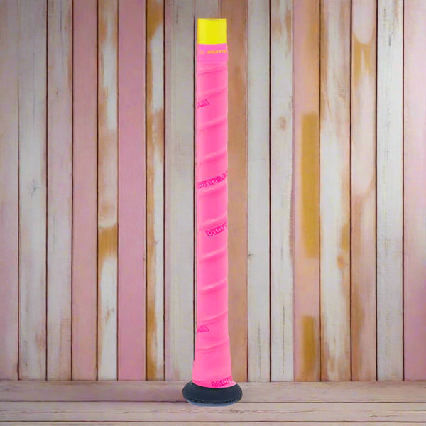 Close-up of the handle of the 2026 Easton The Dub USSSA -5 Baseball Bat