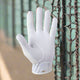 Mizuno MVP Adult Batting Glove - White/Gold
