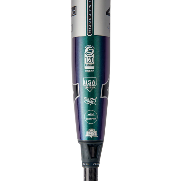 Certification Stamp of the Mizuno PWR CRBN Fastpitch Bat -10