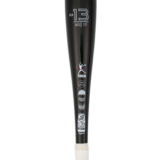 Certification Stamp of the Mizuno Finch 24 -13 Youth Fastpitch Bat