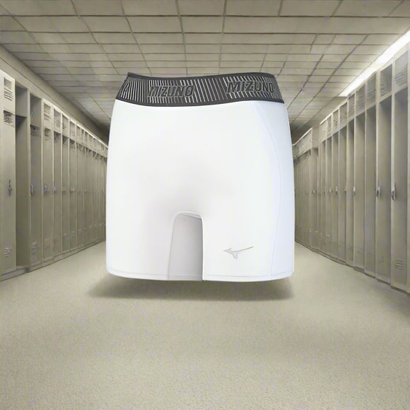 Mizuno Aero Vent Padded Fastpitch Sliding Short - White