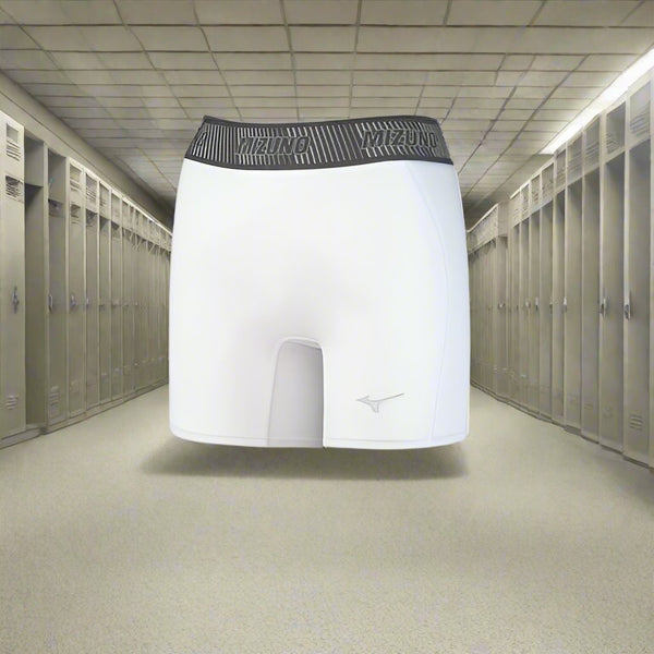 Mizuno Aero Vent Padded Fastpitch Sliding Short - White