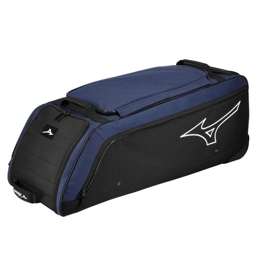 Mizuno Samurai Catcher's Wheeled Bag 24 - Navy/Black