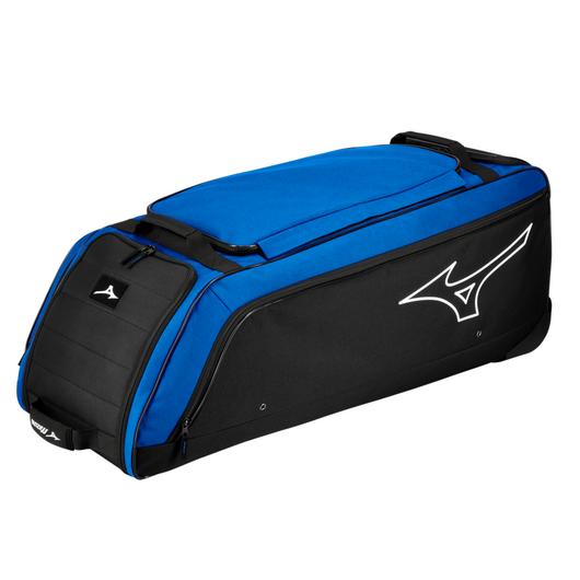 Mizuno Samurai Catcher's Wheeled Bag 24 - Royal/Black