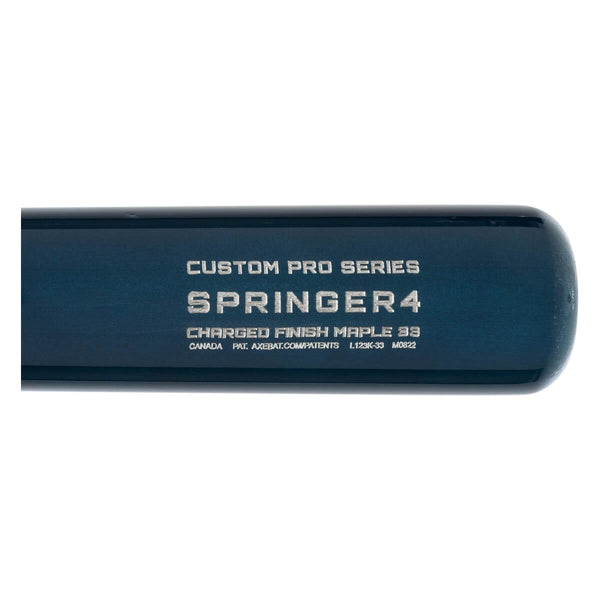 Specs imprinted on the AXE™ GS4 Pro Maple Wood Baseball Bat