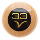 Knob end of the Victus Pro Reserve Tim Anderson TA7 Birch Wood Baseball Bat