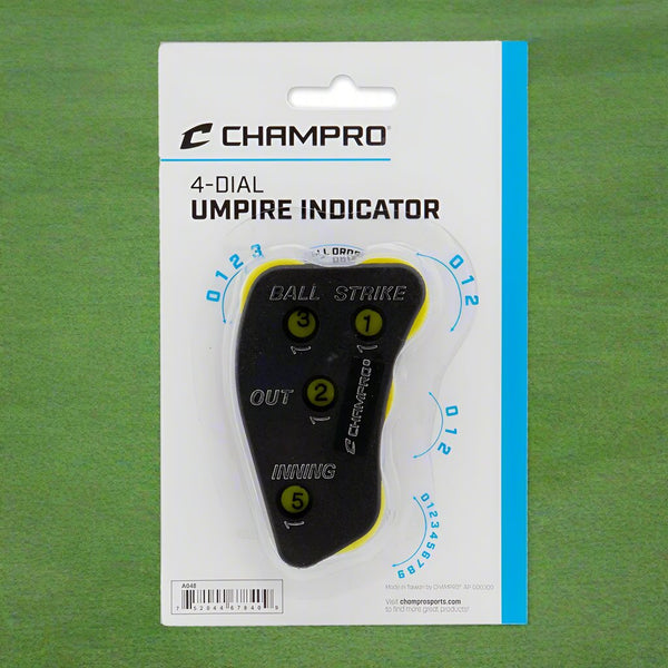 Champro 4-Dial Umpire Indicator with New Dial Configuation