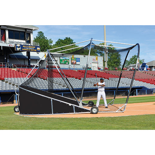 Bomber Pro Rolling Batting Cage - Black
