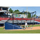 Bomber Pro Rolling Batting Cage - Navy Blue