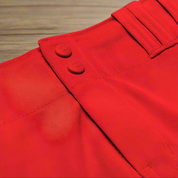 Close-up of the snap closure on the