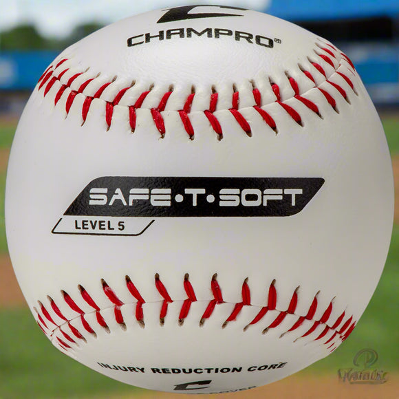 Champro Saf-T-Soft Level 5 Synthetic Cover Baseballs