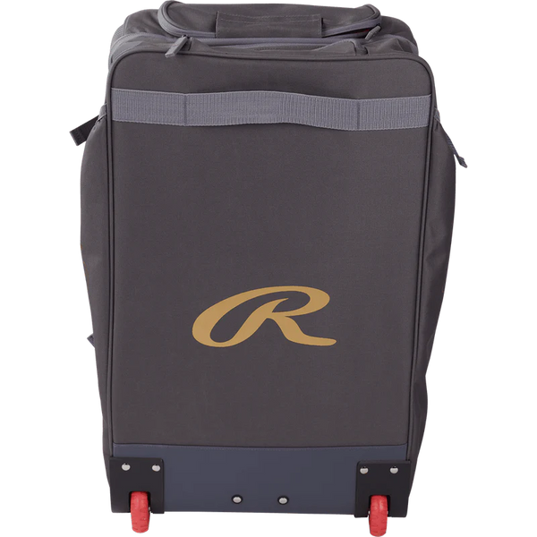 Rear view of the Rawlings Gold Collection Wheeled Bag