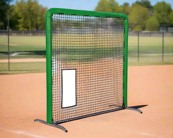 Bullet Fastpitch Softball Screen (7' x 7') - Green