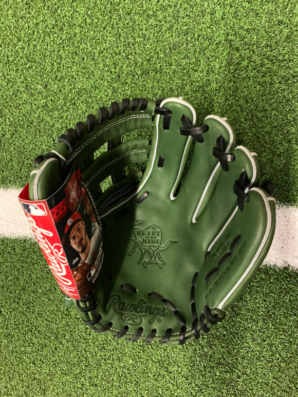 Rawlings Military Green Heart of the Hide 12.25" PROKB17MG Baseball Glove
