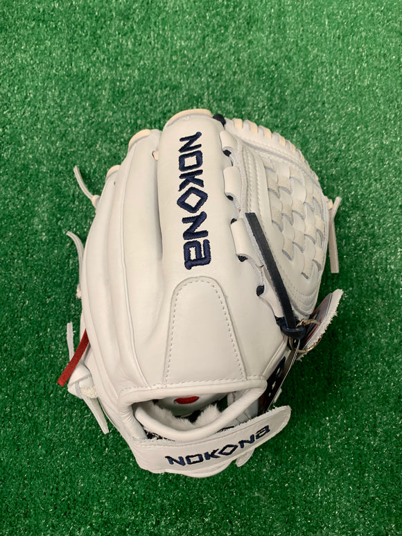 Nokona American Kip™ 12" Fastpitch Glove - White