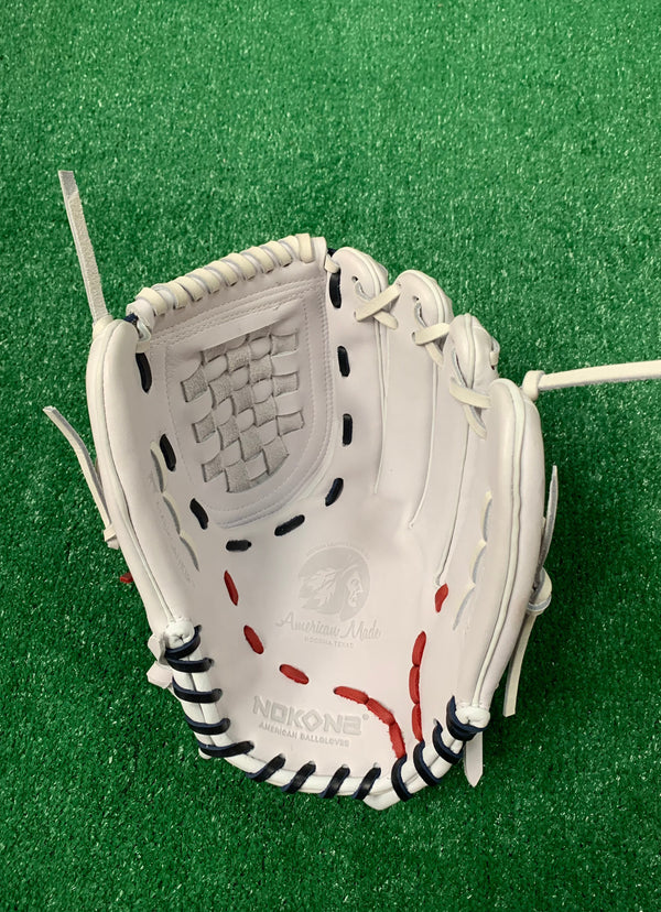 Nokona American Kip™ 12.5" Fastpitch Glove - White