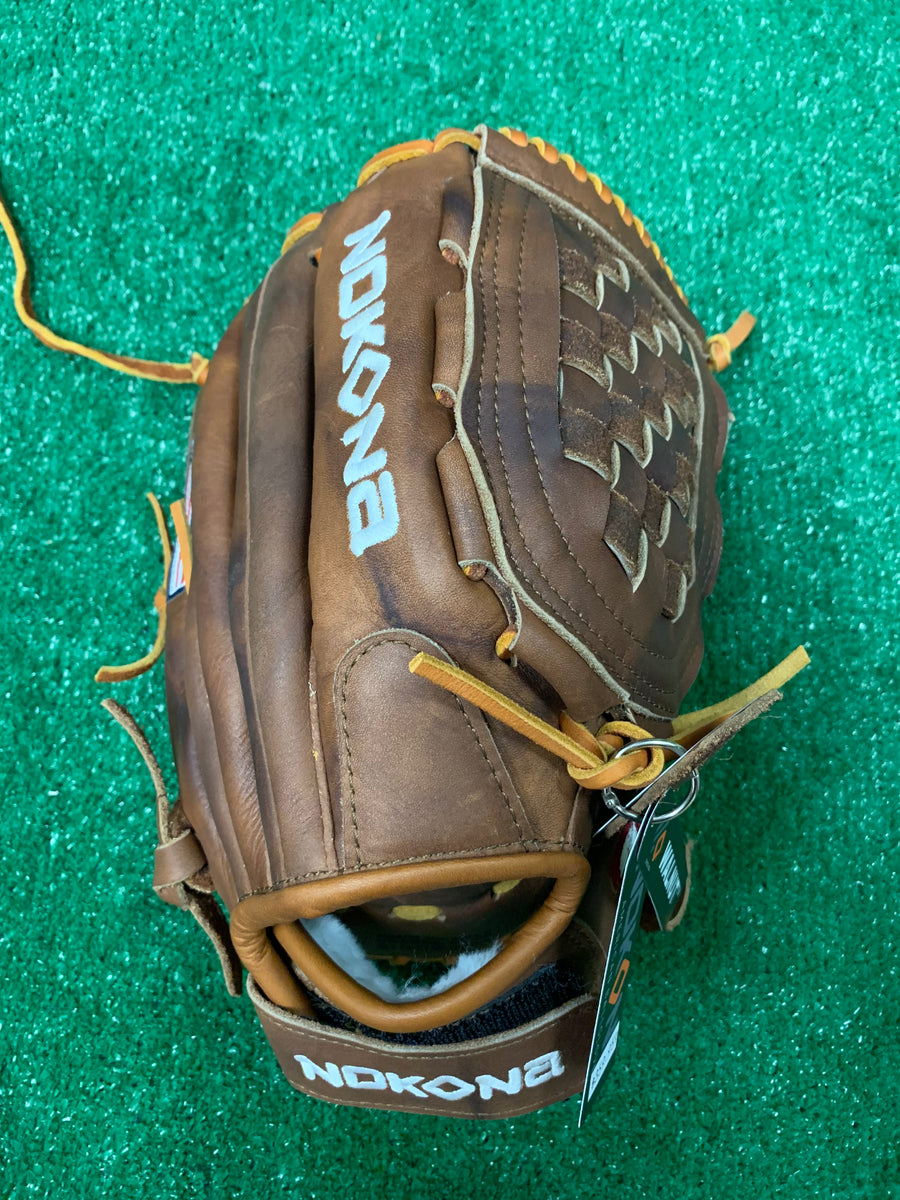 Nokona 12.5 fastpitch softball top glove