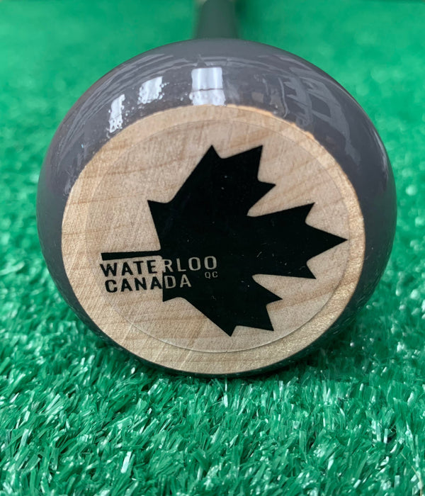Knob and logo of the Märk Lumber Company Pro Limited Series ML-271 Wood Baseball Bat