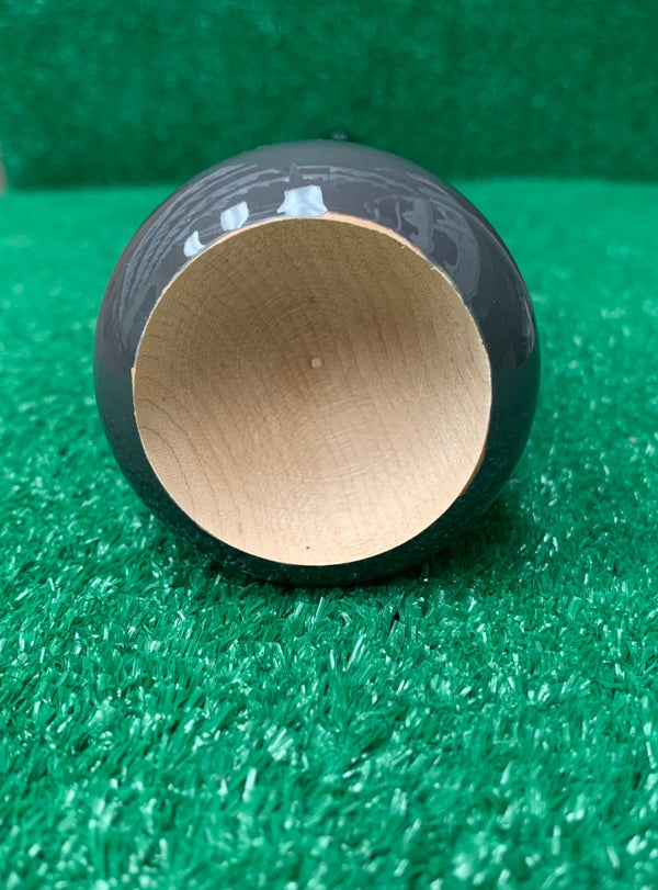 Cupped end of the Märk Lumber Company Pro Limited Series ML-243 Wood Baseball Bat