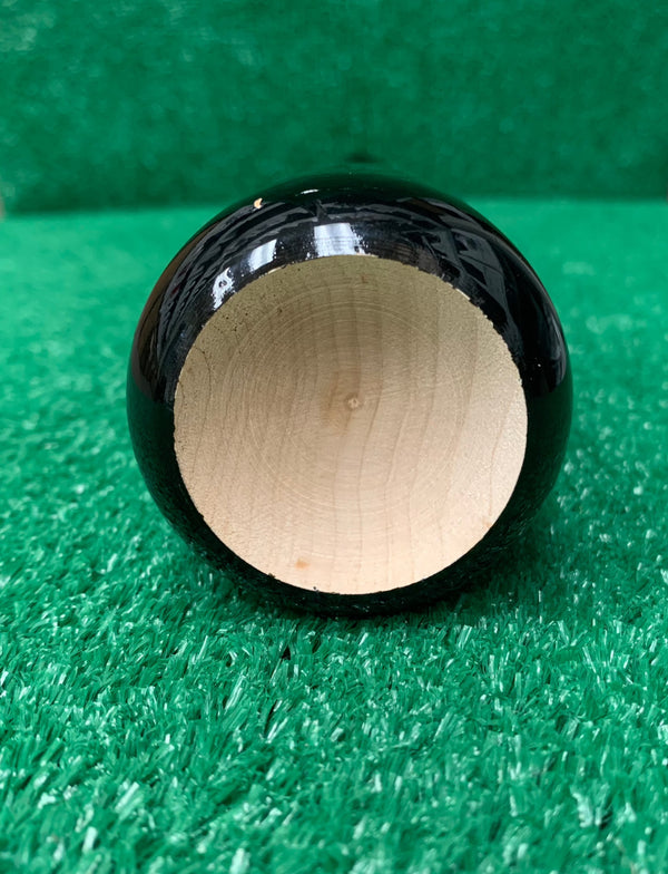 Cuped end of the Märk Lumber Company Pro Limited Series ML-110 Wood Baseball Bat