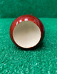 Cupped end of the Märk Lumber Company Pro Limited Series ML-27 Wood Baseball Bat