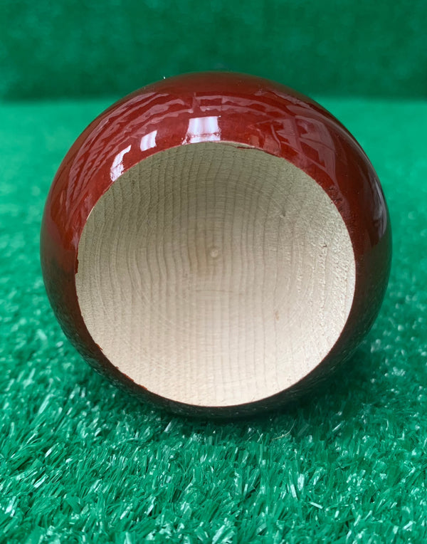 Cupped end of the Märk Lumber Company Pro Limited Series ML-271L Wood Baseball Bat