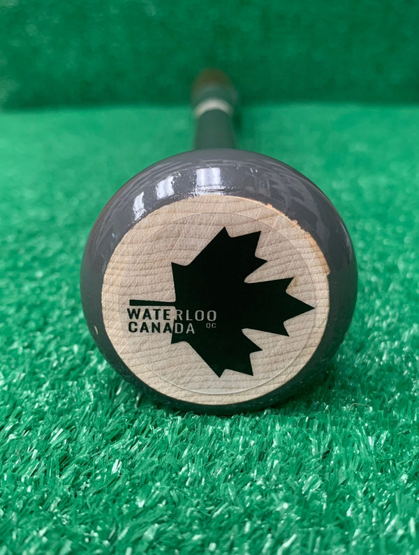 Knob and logo of the Märk Lumber Company Pro Limited Series ML-271L Wood Baseball Bat