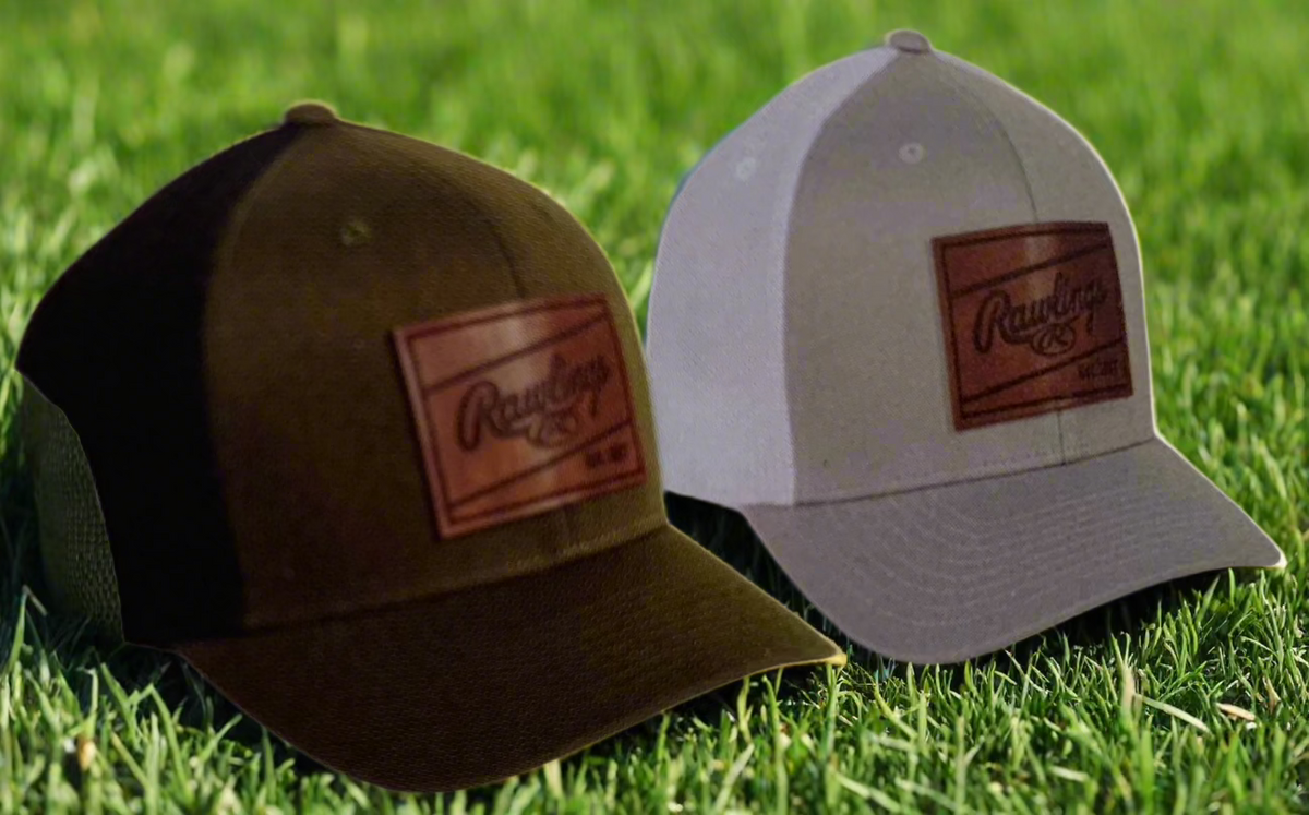 Rawlings Leather Patch Hat