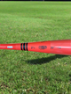 Close-up of the certification for the Victus Vibe Crayon USSSA -10 Baseball Bat