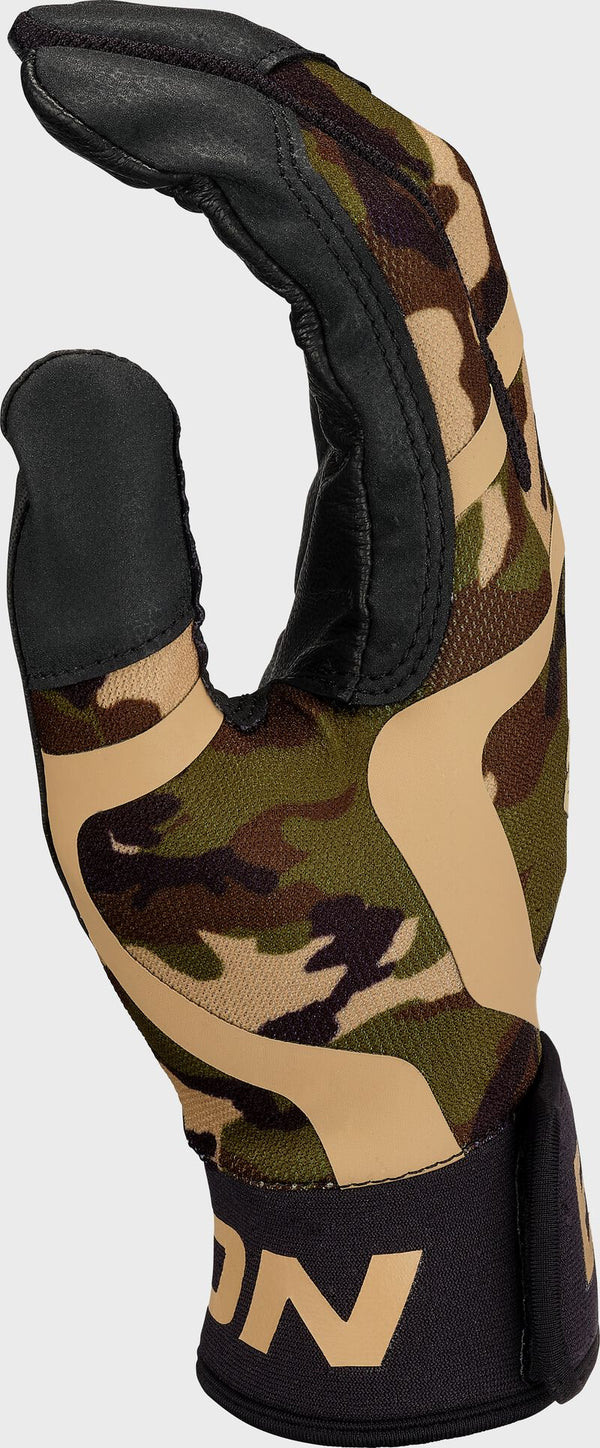 Rawlings Youth MAV GT Batting Gloves - Tan/Army Camo