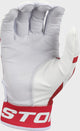 Rawlings Youth MAV GT Batting Gloves - White/Red