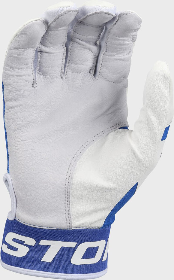 Rawlings Youth MAV GT Batting Gloves - White/Royal