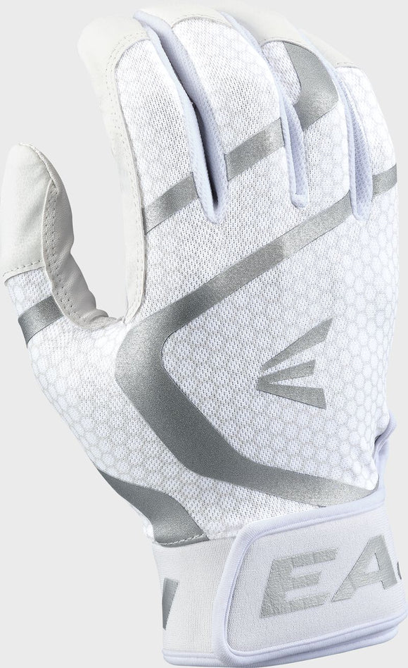 Rawlings Youth MAV GT Batting Gloves - White/White