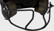 Close-up of the mask of the Rawlings MACH HI-VIZ Fastpitch Batting Helmet - Black