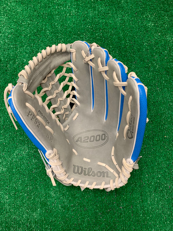 Right hand throw Wilson A2000 12.25" LTM PF92 Autism Speaks Baseball Glove