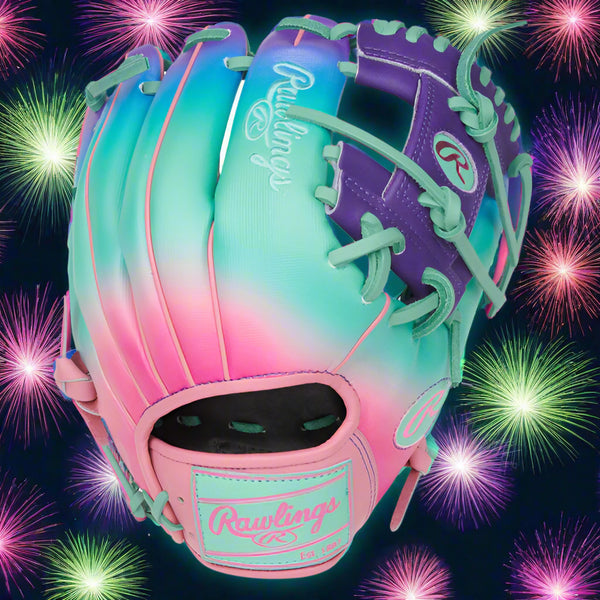 Rawlings Heart of the Hide Fun Burst Series 11.5" PROR204-2PUP Baseball Glove