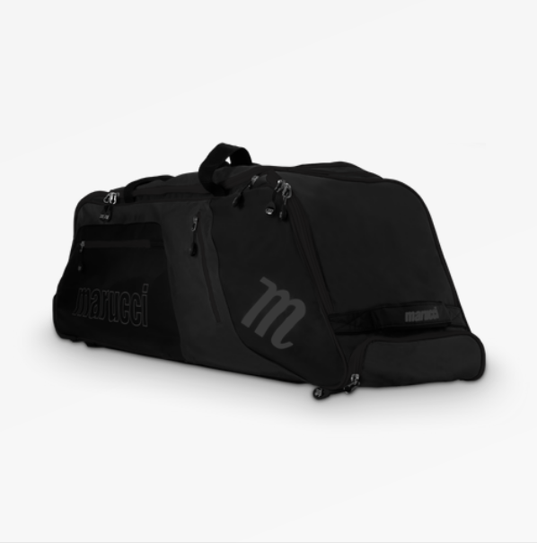 Marucci Stockade Wheeled Duffel Bag - Black