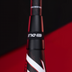 Close-up of the connection piece on theMarucci CatX2 Composite -10 Senior League USSSA Big Barrel Baseball Bat
