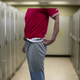 Model wearing the adult Marucci EXCEL Full Length Baseball Pant