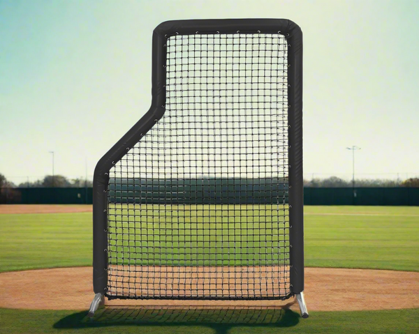 Bullet Baseball L-Screen Jr. (7' x 5') facing front - Black