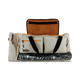 Open top storage compartment of the Victus Origin Duffel Bag - Khaki/Orange