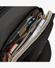 Close-up of the personal items compartment on the Evoshield Exec Backpack