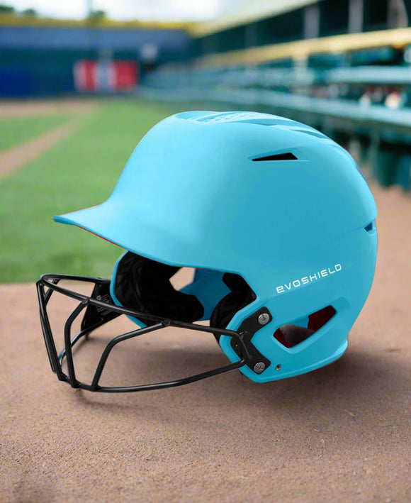 Evoshield XVT 2.0 Matte Fastpitch Batting Helmet - Columbia
