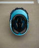 View of the inside of the Evoshield XVT 2.0 Matte Fastpitch Batting Helmet - Columbia