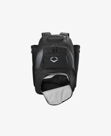 Shoe compartment on the Evoshield Tone Set Backpack