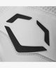 Evoshield logo on the Evoshield Carbyne Adult Batting Glove with Strap - White