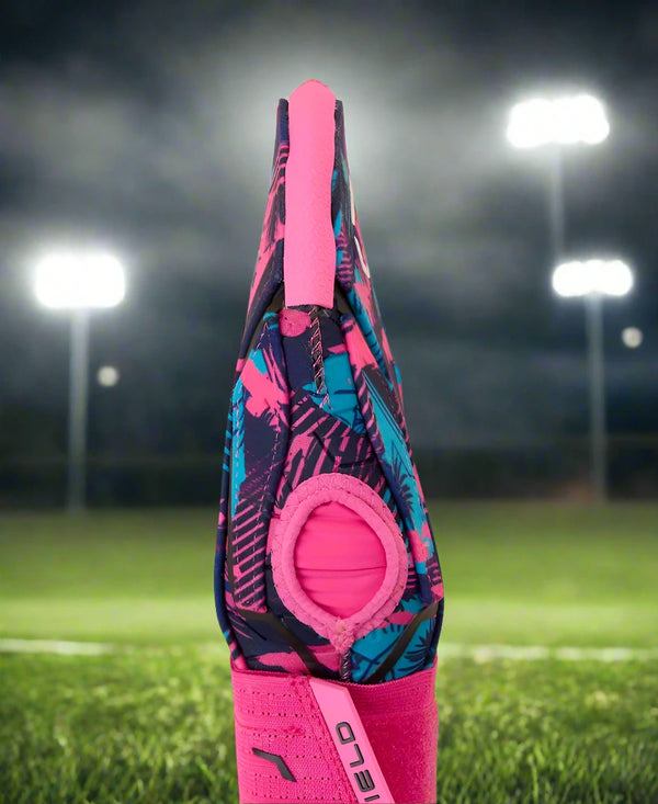 Side view of the Evoshield X-SRZ™ Miami Vice Sliding Mitt 2.0 with the thumb covered