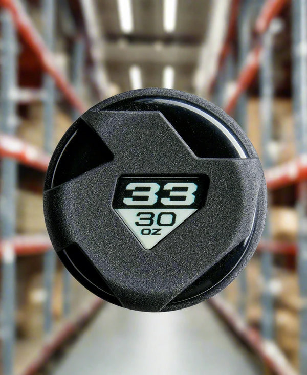 Knob on the 2026 DeMarini The Goods™ Royal Purple -3 BBCOR Baseball Bat